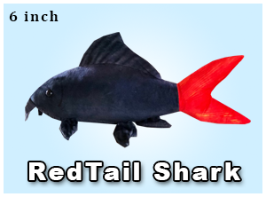 Redtail Shark Plush