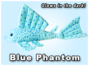 Blue Phantom Pleco Plush