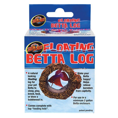 Floating Betta Log Aquarium Ornament