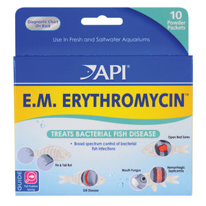 API E.M. Erythromycin Powder Packets